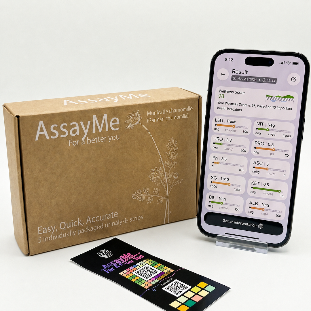 10-in-1 Urine Test | Without Container | 10 Tests | AI Scan Ketones, pH &amp; Wellness Score | For biohackers &amp; wellness optimizers. Monitor Ketones, pH, SG &amp; 7 more markers. AI scan, Wellness Score 0–100.